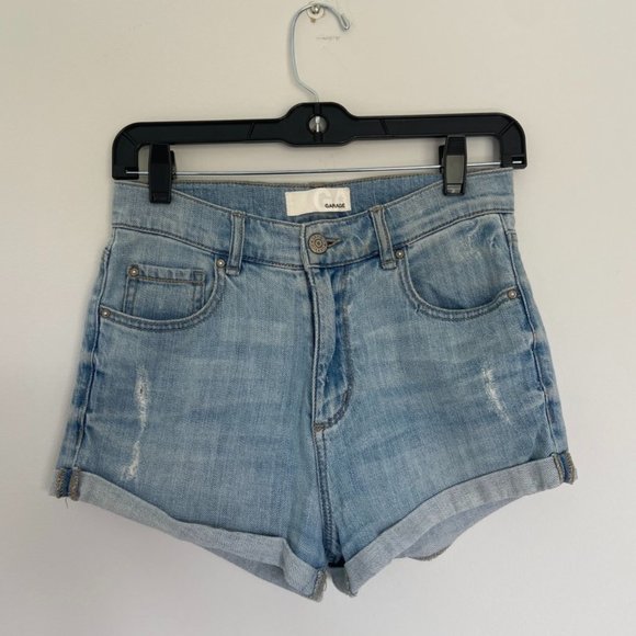 Garage Denim/Jean Shorts - Picture 1 of 2